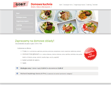Tablet Screenshot of obiady.gobit.com.pl